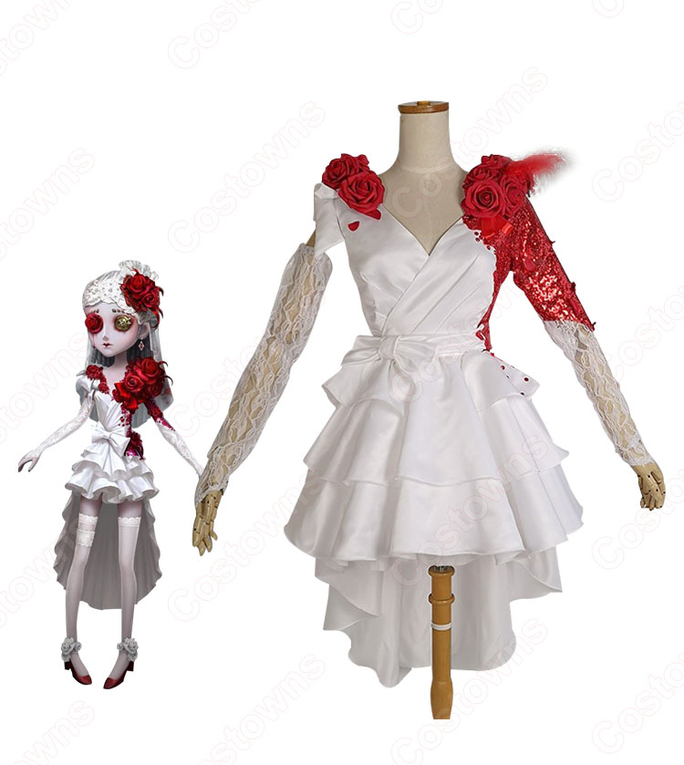 アイデンティティV 調香師 ウィラ・ナイエル コスプレ衣装 【IdentityV 第五人格】 cosplay スカーレットの新婦 衣装 スキン-1