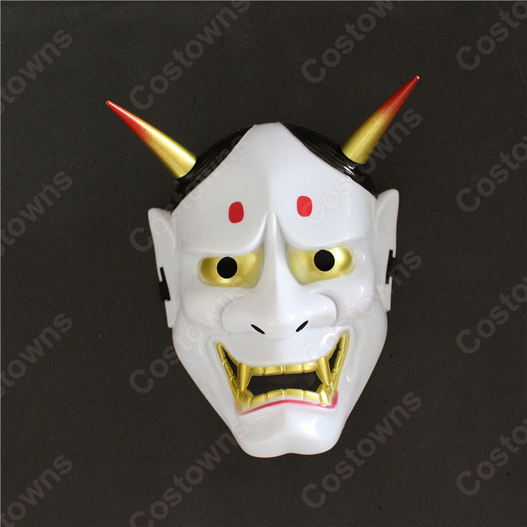 IdentityⅤ 第五人格 芸者 美智子 扇子 仮面 コスプレ 小物 アイデンティティファイブ 紅蝶 美人相 般若相 白無垢 花嫁 cosplay 小道具-4