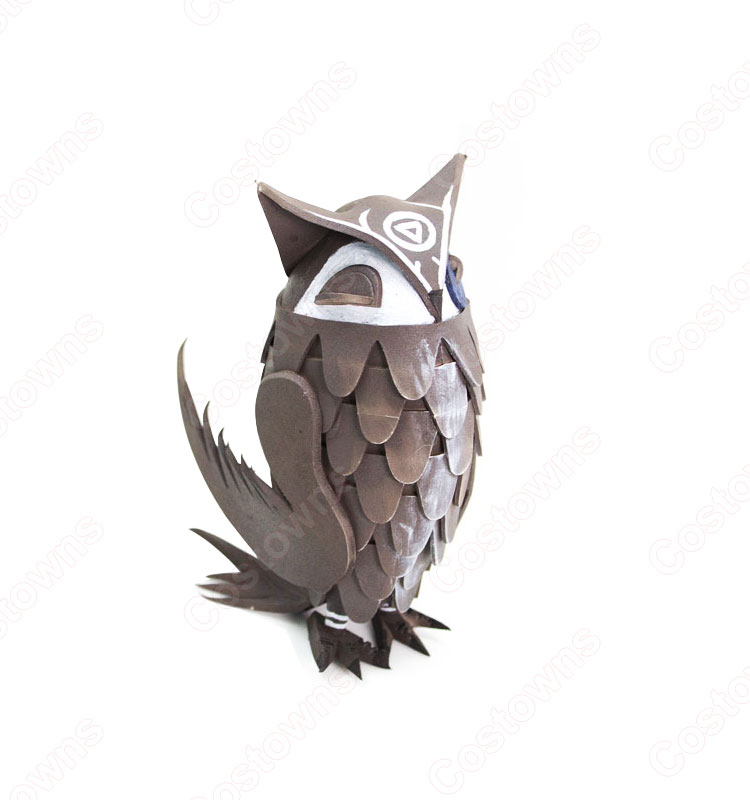 アイデンティティV  占い師 イライ・クラーク 初期衣装 使い鳥 コスプレ用道具【IdentityV 第五人格】 cosplay  役い鳥/フクロウ/梟/小物 道具-4