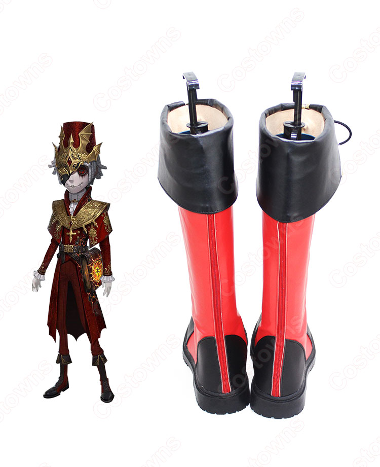 送料無料!! 【IdentityV】第五人格 ポストマン ビクター・グランツ 初めての抱擁 コスプレ靴 アイデンティティV コスプレブーツ コスプレ 道具-5