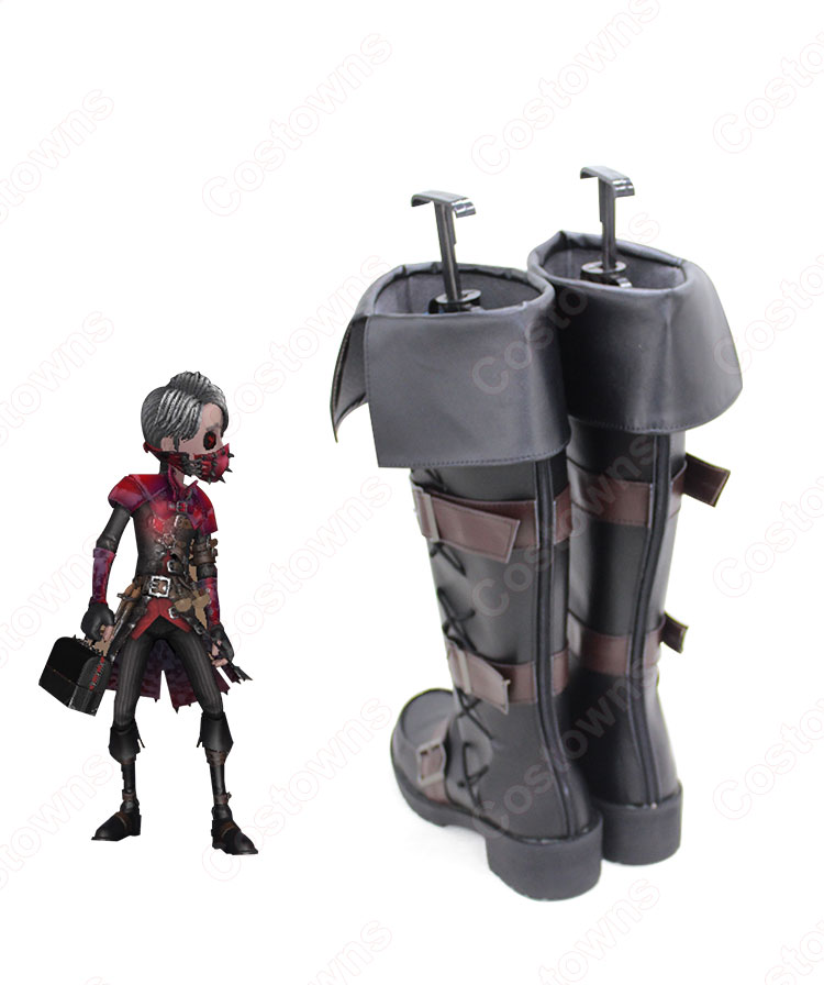 送料無料!! サバイバー 納棺師(イソップ・カール) エクソシスト コスプレ 靴 長靴 アイデンティティV 【IdentityV 第五人格】 コスプレブーツ/シューズ/靴 男女兼用 オーダメイド可-4