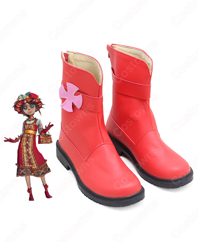 庭師(エマ・ウッズ) 羅刹緋春 コスプレ靴 コスプレブーツ アイデンティティV【第五人格 IdentityV】 ゲーム風 ブーツ 靴 COSPLAY 道具-3