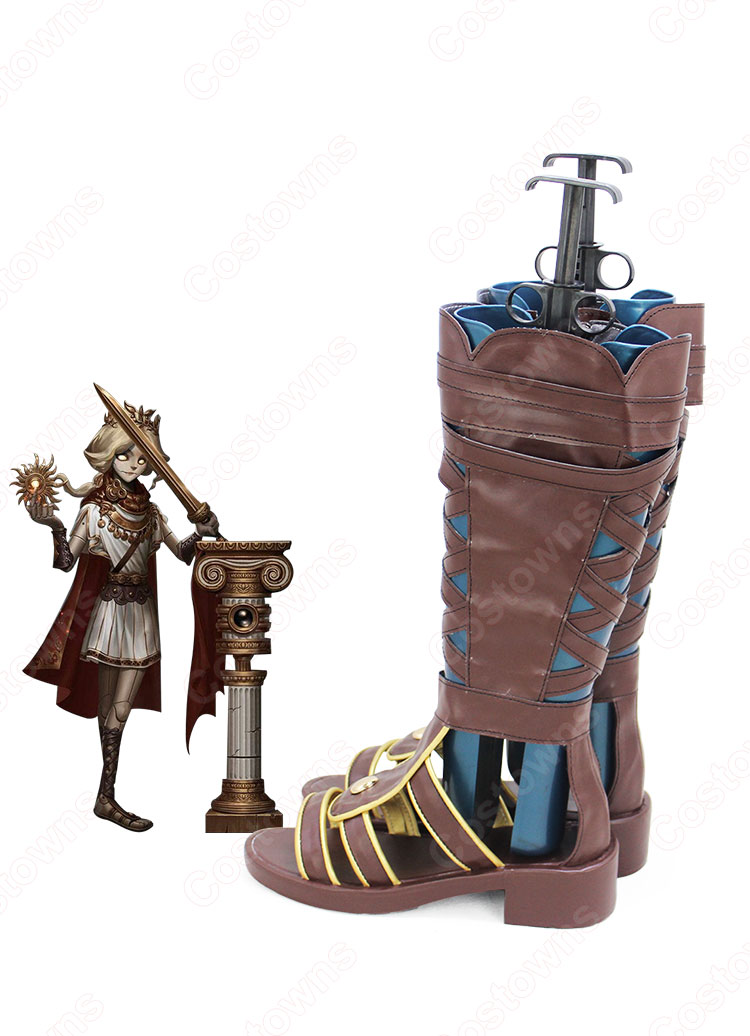 アイデンティティV ハンター 写真家(ジョゼフ) アポロ コスプレ靴 ブーツ 戦闘靴 【IdentityV 第五人格】 cosplay アポロスキン 靴 道具 ハロウィーンやアニメの展示会に適-4