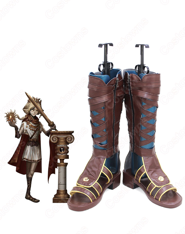 アイデンティティV ハンター 写真家(ジョゼフ) アポロ コスプレ靴 ブーツ 戦闘靴 【IdentityV 第五人格】 cosplay アポロスキン 靴 道具 ハロウィーンやアニメの展示会に適-1