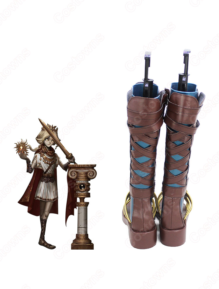 アイデンティティV ハンター 写真家(ジョゼフ) アポロ コスプレ靴 ブーツ 戦闘靴 【IdentityV 第五人格】 cosplay アポロスキン 靴 道具 ハロウィーンやアニメの展示会に適-3