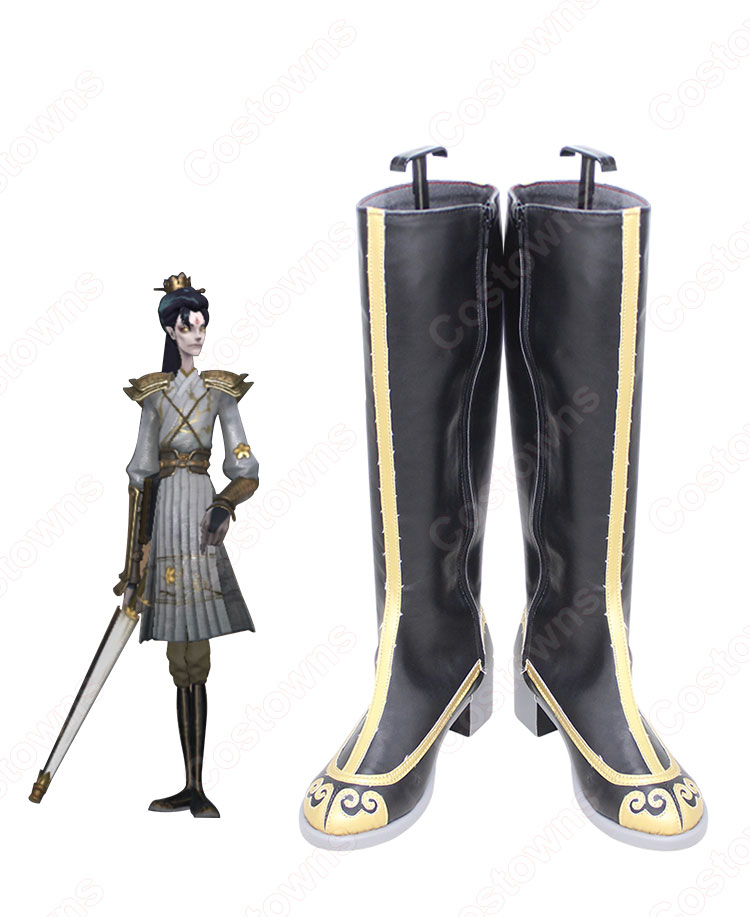 IdentityV 第五人格 白黒無常 謝必安 東風遙 コスプレ靴/ブーツ イデンティティV COSPLAY ハンター スキン 靴 道具 オーダメイド可-2