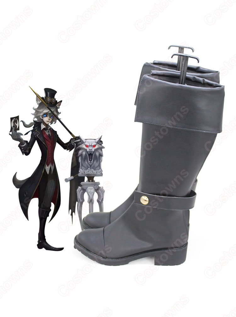 IdentityV 第五人格 写真家(しゃしんか) ジョゼフ 月下の紳士 コスプレ靴/ブーツ イデンティティV COSPLAY ハンター スキン 靴 道具 オーダメイド可-3