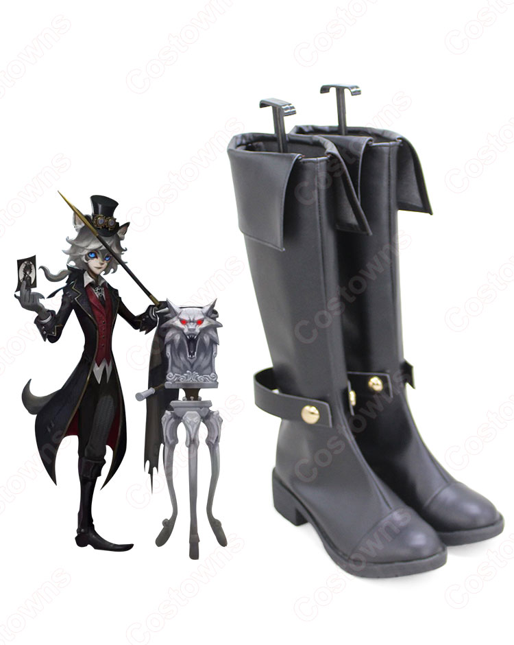 IdentityV 第五人格 写真家(しゃしんか) ジョゼフ 月下の紳士 コスプレ靴/ブーツ イデンティティV COSPLAY ハンター スキン 靴 道具 オーダメイド可-4