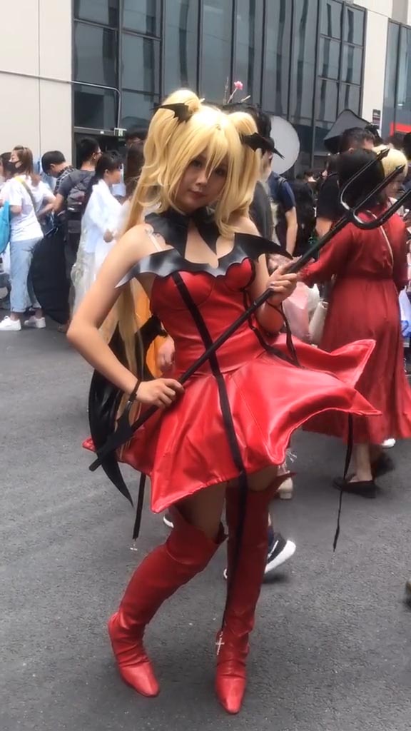 コスプレ しゅごキャラ ほしな歌唄x悪魔 に赤いボンテージ風衣装 コスプレ衣装 Costowns Com