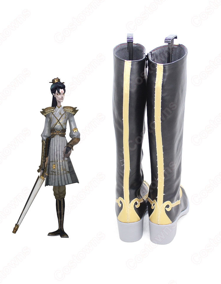 IdentityV 第五人格 白黒無常 謝必安 東風遙 コスプレ靴/ブーツ イデンティティV COSPLAY ハンター スキン 靴 道具 オーダメイド可-5