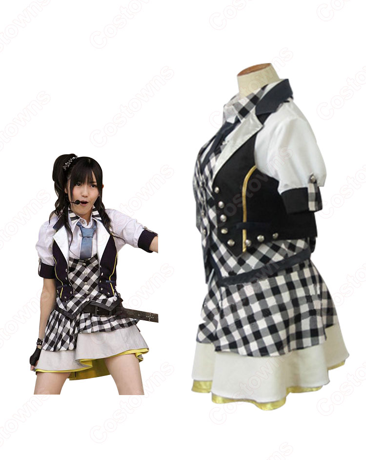 AKB48 渡辺麻友 セーラー服 長袖 白 女子制服 コスプレ衣装