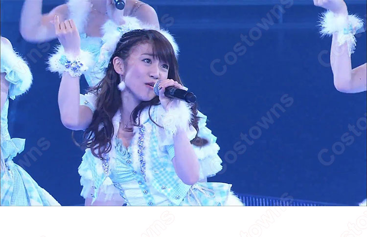 AKB48 大島優子 渡辺麻友 柏木由紀 高橋みなみ 篠田麻里子 ファースト・ラビット (First Rabbit) ギンガムチェック コスプレ衣装 アイドル衣装 ステージ服 舞台 ハロウィン クリスマス-3