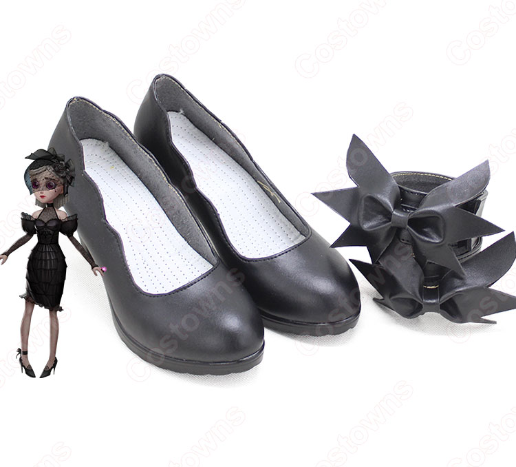 激安!! アイデンティティV 調香師(ウィラ・ナイエル) 致命的な優しさ 風 コスプレ靴【IdentityV 第五人格】サバイバー スキン コスプレ 靴/シューズ/ブーツ コスプレ衣装 仮装 道具 男女兼用 オーダメイド可-5