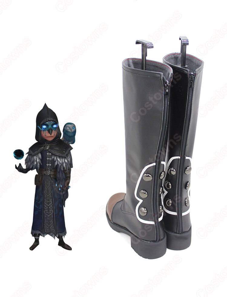 占い師 夜行フクロウ コスプレ靴 シューズ ブーツ アイデンティティV IdentityV 第五人格 - Costowns