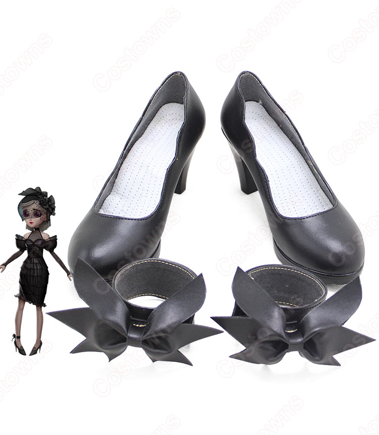 激安!! アイデンティティV 調香師(ウィラ・ナイエル) 致命的な優しさ 風 コスプレ靴【IdentityV 第五人格】サバイバー スキン コスプレ 靴/シューズ/ブーツ コスプレ衣装 仮装 道具 男女兼用 オーダメイド可-2