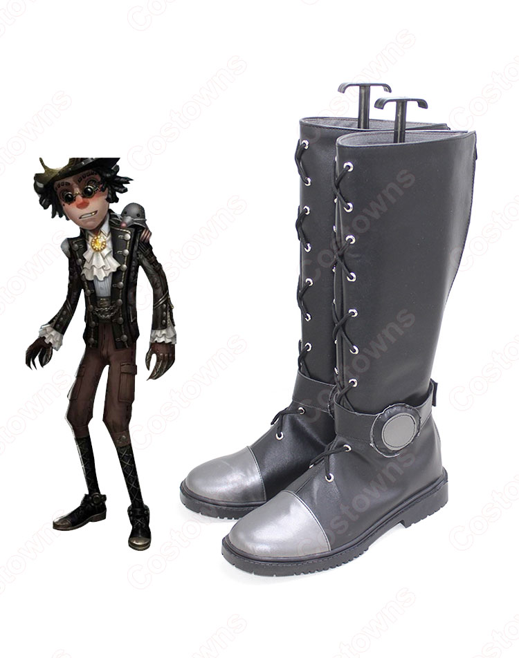 送料無料！！探鉱者(ノートン・キャンベル) モグラ 風 コスプレ靴 アイデンティティV 【IdentityV 第五人格】サバイバー スキン コスプレ 靴/シューズ/ブーツ コスプレ用 仮装 道具 男女兼用 オーダメイド可-2