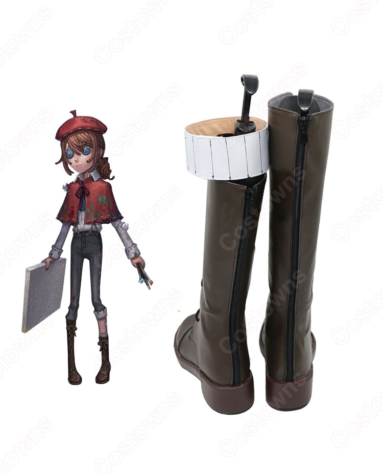 アイデンティティV 新サバイバー 画家(エドガー・ワルデン) 初期 コスプレ靴 コスプレシューズ【IdentityV 第五人格】2周年特別生放送 スキン 靴 道具 男女兼用-2