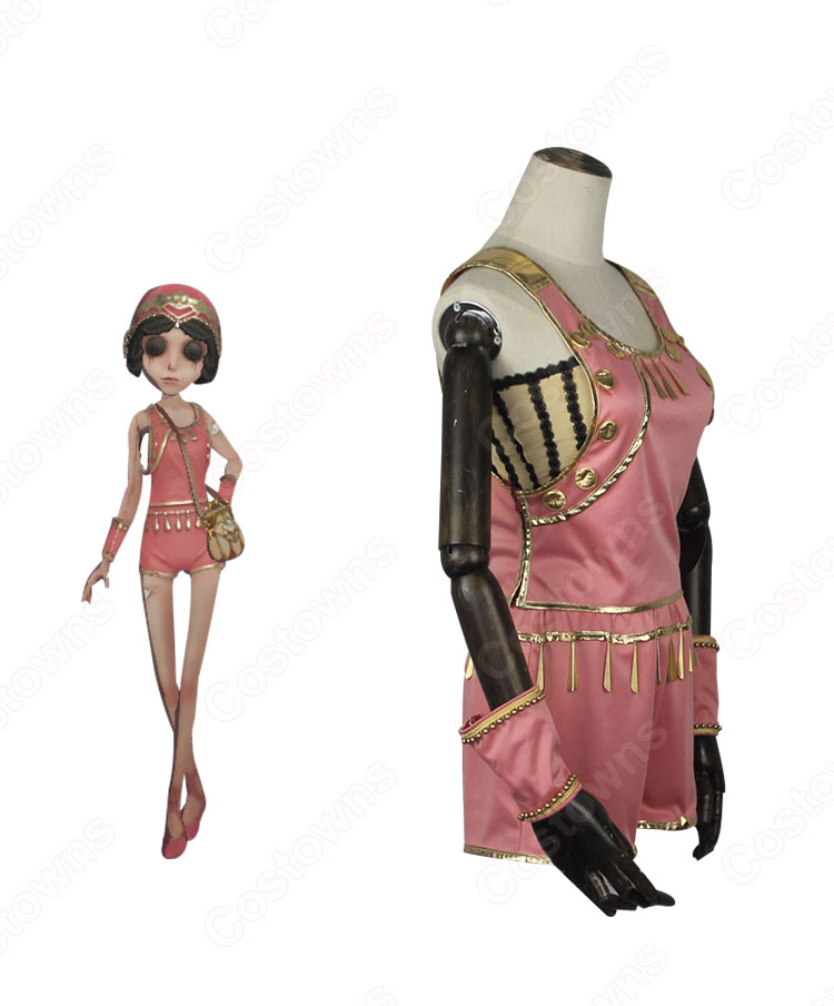 アイデンティティV サバイバー 踊り子(マルガレータ・ツェレ) 初期衣装 コスプレ衣装 帽子付き【IdentityV 第五人格】コス服 通販 バッグ 靴揃い-3