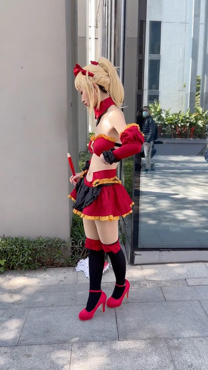 【コスプレ】モードレッド x メイド  (Fate)-2