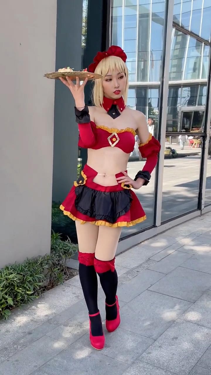 【コスプレ】モードレッド x メイド  (Fate)-7