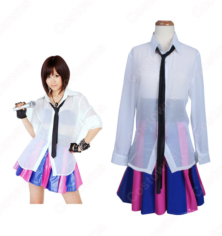 AKB48 Beginner(ビギナー) MV衣装 コスプレ・仮装・変装衣装 オーダーメイド シャツ AKB48制服 ビギナー PV コス服 ダンス服-3