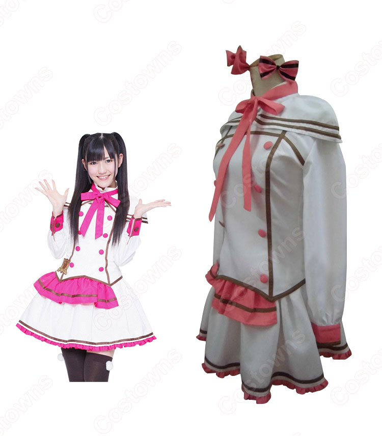 AKB48 渡り廊下走り隊7（わたりろうかはしりたいセブン） バレンタイン・キッス MV衣装 多田愛佳（おおた あいか）渡辺麻友（わたなべ まゆ） スプレ衣装-4