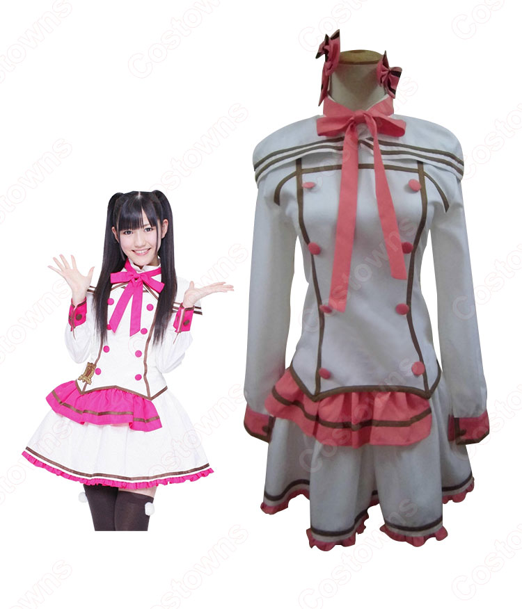 AKB48 渡り廊下走り隊7（わたりろうかはしりたいセブン） バレンタイン・キッス MV衣装 多田愛佳（おおた あいか）渡辺麻友（わたなべ まゆ） スプレ衣装-3