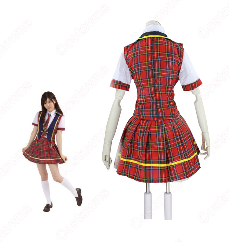 AKB48 13thシングル 言い訳Maybe コスプレ衣装 いいわけメイビー MVダンス服 アイドル制服-3