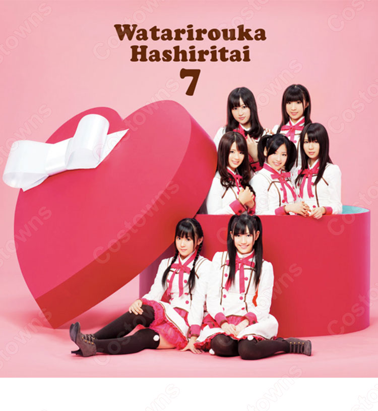 AKB48 渡り廊下走り隊7（わたりろうかはしりたいセブン） バレンタイン・キッス MV衣装 多田愛佳（おおた あいか）渡辺麻友（わたなべ まゆ） スプレ衣装-2