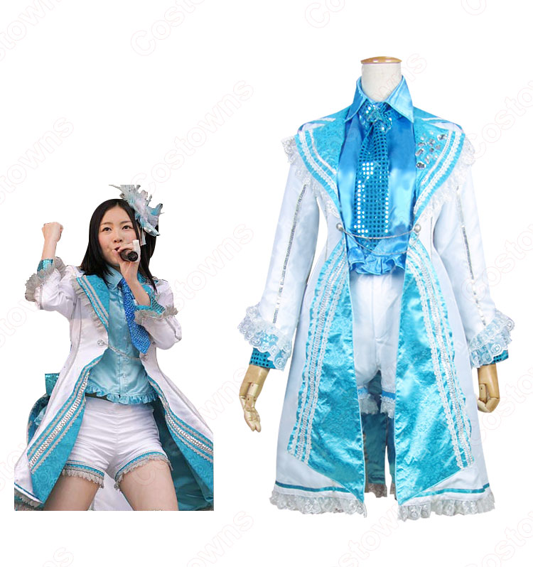 SKE48 「バンザイVenus」 松井珠理奈 松井玲奈 コスプレ衣装 SKE48風 MVアイドル ダンス服 PVコス服 女子制服-2