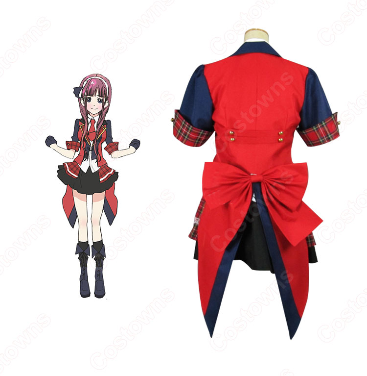 AKB0048 ゆきりん 6代目 柏木由紀 コスプレ衣装 かしわぎ ゆき PVコス服 アイドル制服 MV衣装-5
