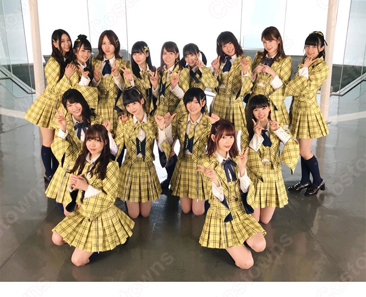 AKB48 53rd Single センチメンタルトレィン コスプレ衣装 MV制服