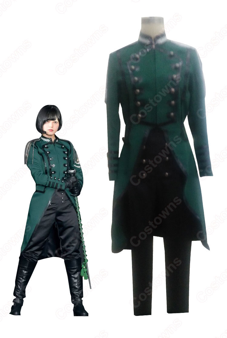 櫻坂46(欅坂46) 初の野外ワンマン・ライブ 「欅共和国 2017」 コスプレ衣装 ダンス服 アイドル制服-3