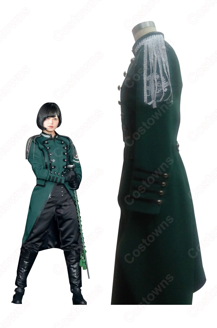 櫻坂46(欅坂46) 初の野外ワンマン・ライブ 「欅共和国 2017」 コスプレ衣装 ダンス服 アイドル制服-4