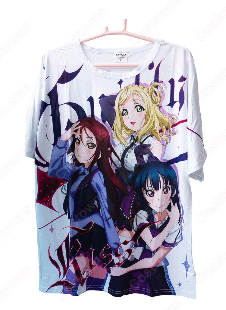 Love Live!(ラブライブ!)チョコレート色 半袖 Tシャツ-8