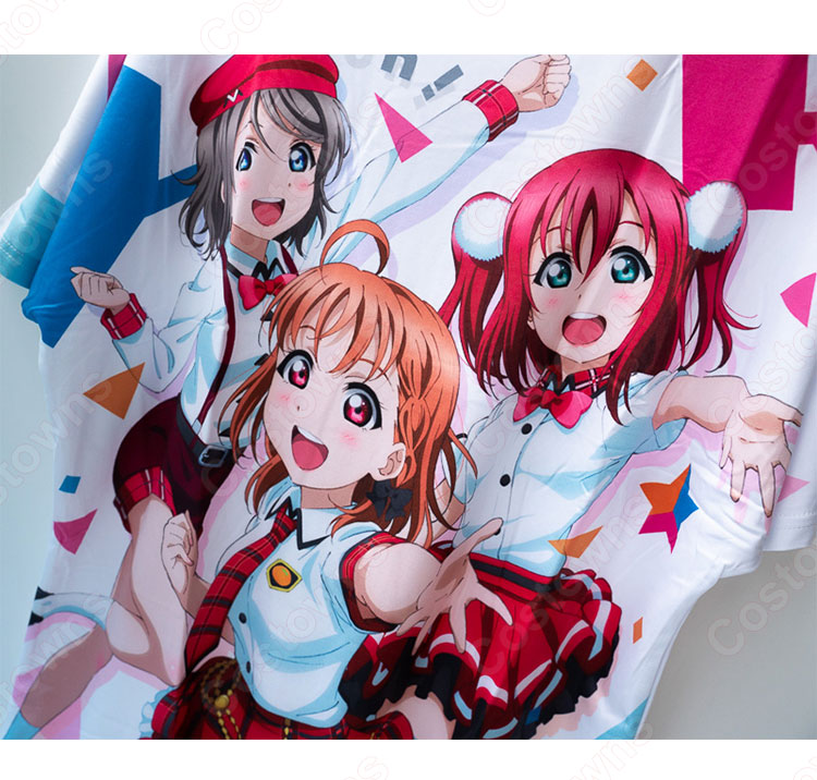Love Live!(ラブライブ!)チョコレート色 半袖 Tシャツ-5