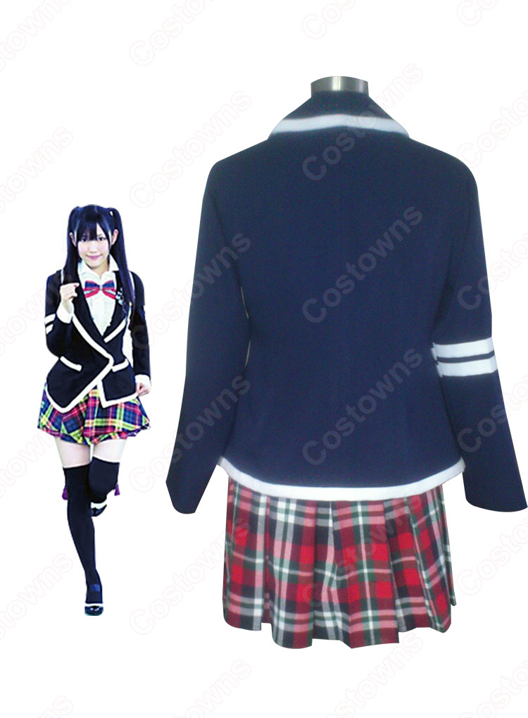 AKB48 『廊下は走るな! (Don’t run in the corridor!)』 MV衣装 Watarirouka Hashiritai (渡り廊下走り隊) コスプレ衣装 MV制服-5