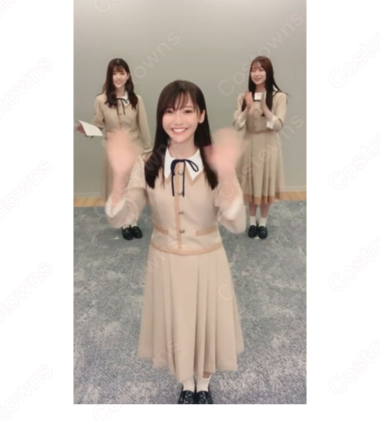 乃木坂46 「2020-06-25 Weibo生配信」松村沙友理 鈴木絢音 黒見明香 コスプレ衣装 ライブ衣装-5