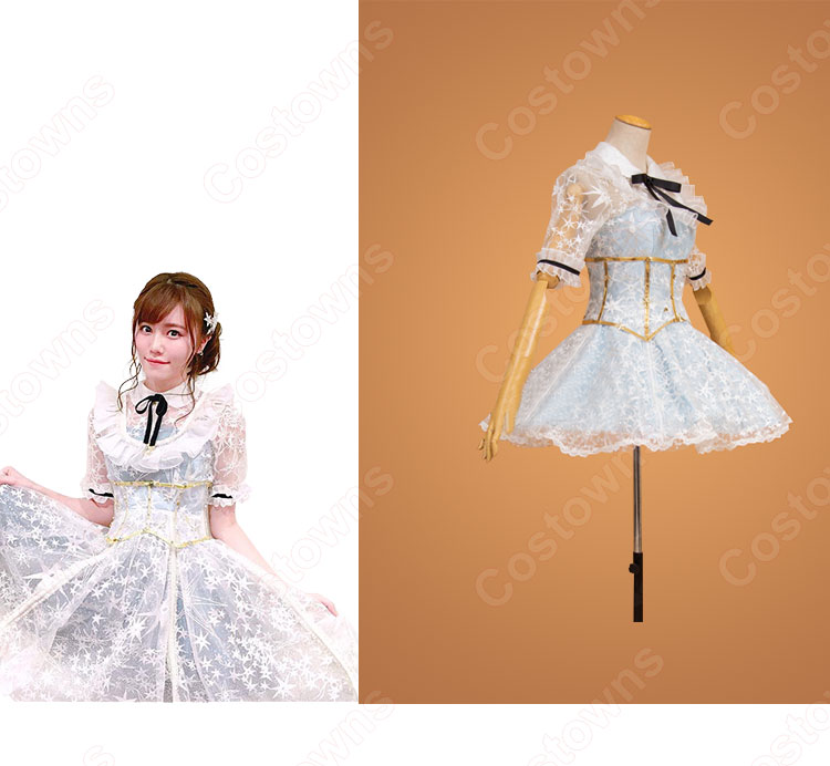 AKB48 「ミュージックステーションスーパーライブ2017」 コスプレ衣装 ライブ衣装 渡辺麻友 アイドル制服-5