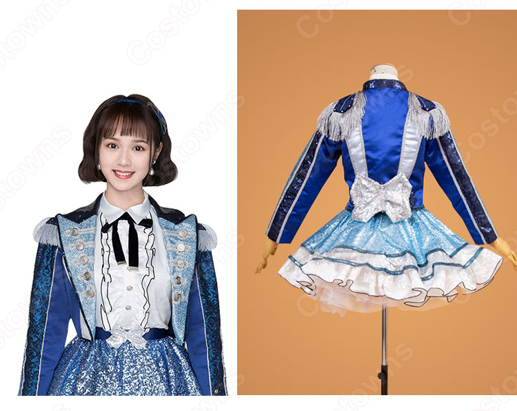 AKB48 Team SH 「LOVE TRIP/しあわせを分けなさい」(ラブ・トリップ/しあわせをわけなさい) MV衣装 コスプレ衣装-8