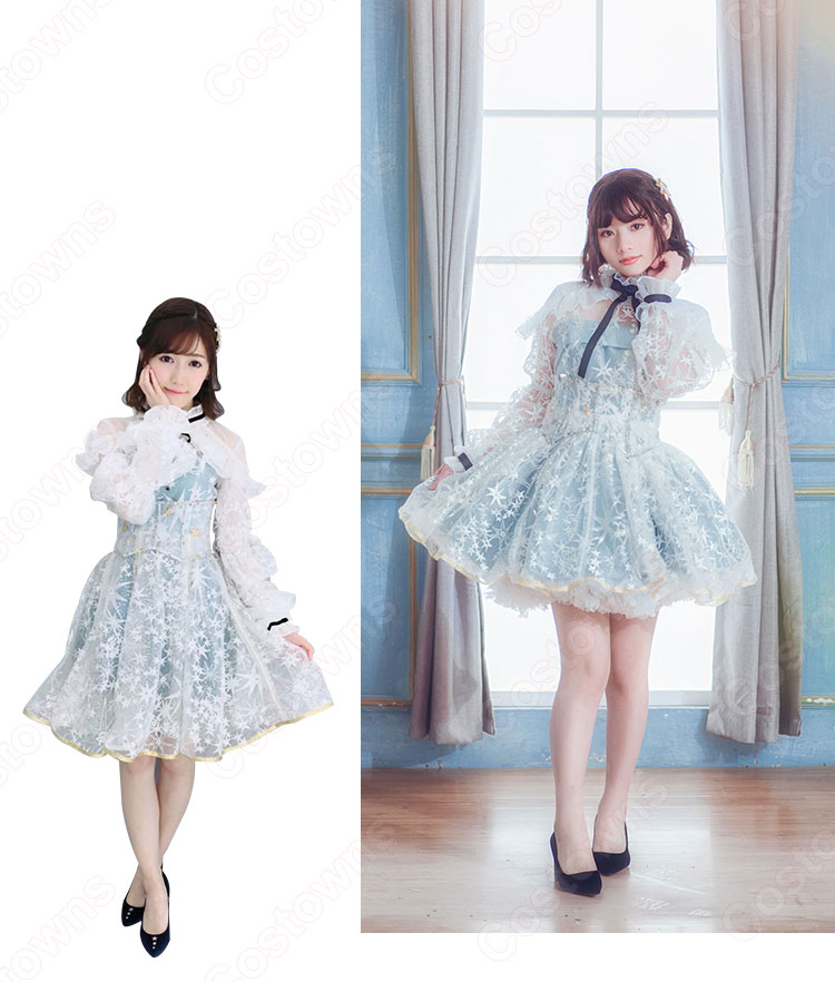 AKB48 「ミュージックステーションスーパーライブ2017」 コスプレ衣装 ライブ衣装 渡辺麻友 アイドル制服-3