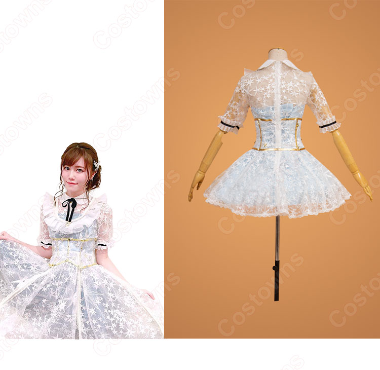 AKB48 「ミュージックステーションスーパーライブ2017」 コスプレ衣装 ライブ衣装 渡辺麻友 アイドル制服-6