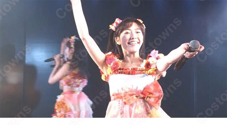 「AKB48全国ツアー2019〜楽しいばかりがAKB！」 北海道公演 フラゲ（花）衣装 コスプレ衣装-2