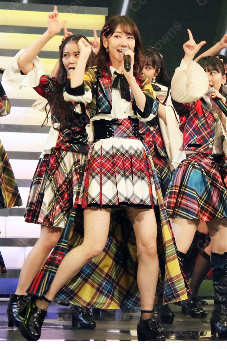 【NHK紅白歌合戦】柏木由紀(かしわぎ ゆき ) コスプレ衣装 「意気込みを表してみました」 MVダンス服-1