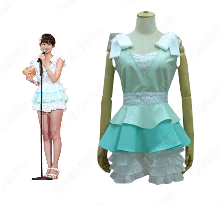 「AKB48 27thシングル 選抜総選挙 ~ファンが選ぶ64議席~」 篠田麻里子 コスプレ衣装 第4回AKB48選抜総選挙 篠田麻里子風 ワンピース パーティードレス-3