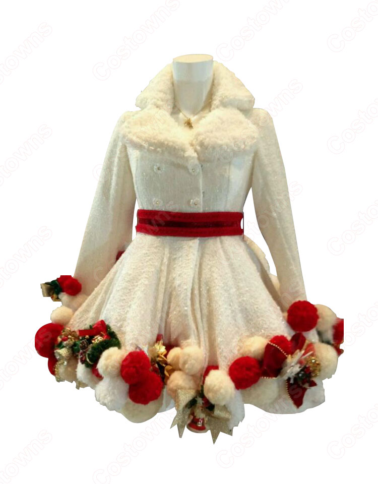 NHK BSプレミアム 『AKB48 SHOW』 「予約したクリスマス」ステージ服 ダンス服 AKB48 コスプレ衣装-5