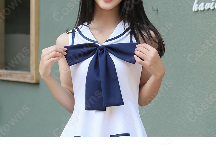 Apink(エーピンク)3rdミニアルバム『Secret Garden』タイトル曲「NoNoNo」 MV衣装 セーラー服 コスプレ衣装-12