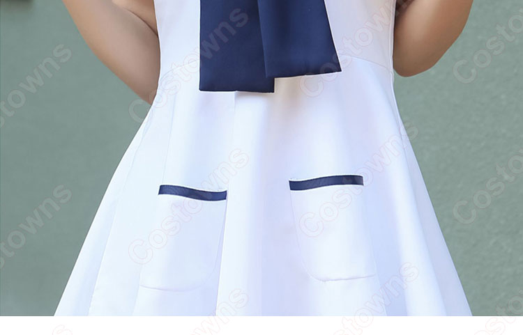Apink(エーピンク)3rdミニアルバム『Secret Garden』タイトル曲「NoNoNo」 MV衣装 セーラー服 コスプレ衣装-13