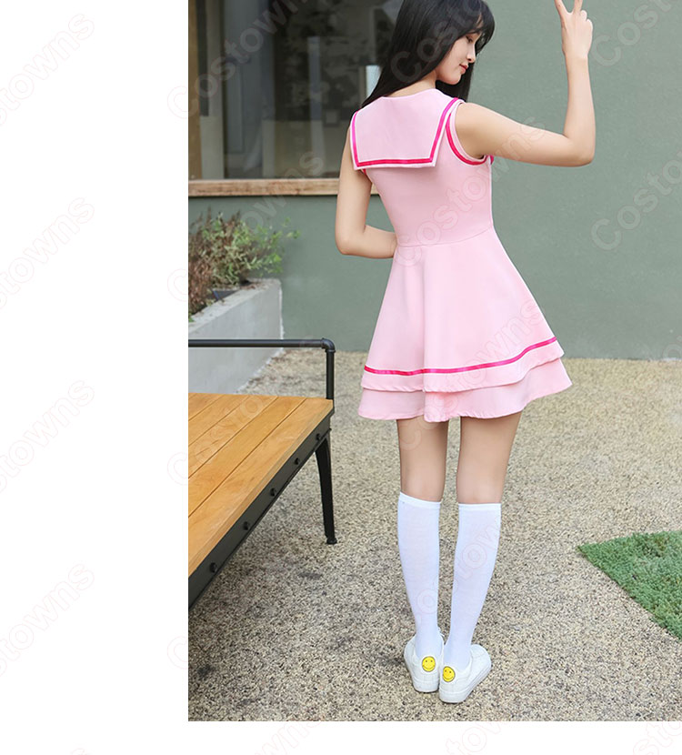 Apink(エーピンク)3rdミニアルバム『Secret Garden』タイトル曲「NoNoNo」 MV衣装 セーラー服 コスプレ衣装-11