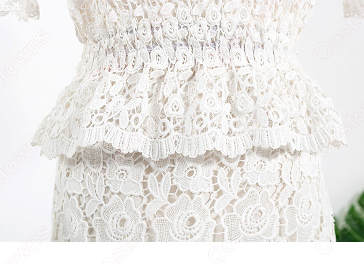 『サイコだけど大丈夫』（It’s Okay to Not Be Okay.） 衣装 コ・ムニョン（ソ・イェジ / 서예지 ）風 透け感が 可愛い ドレス-7